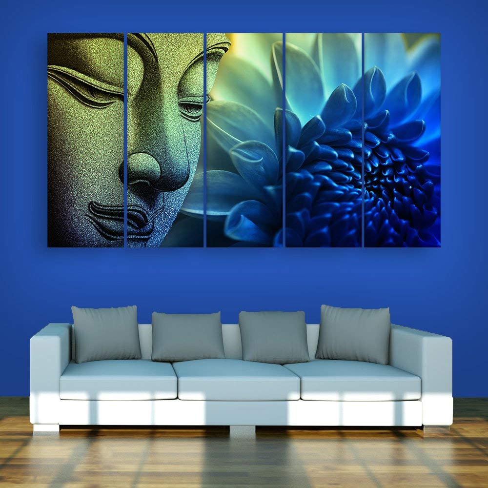 10 Amazing Buddha Wall Paintings to Decorate Your Home/Office