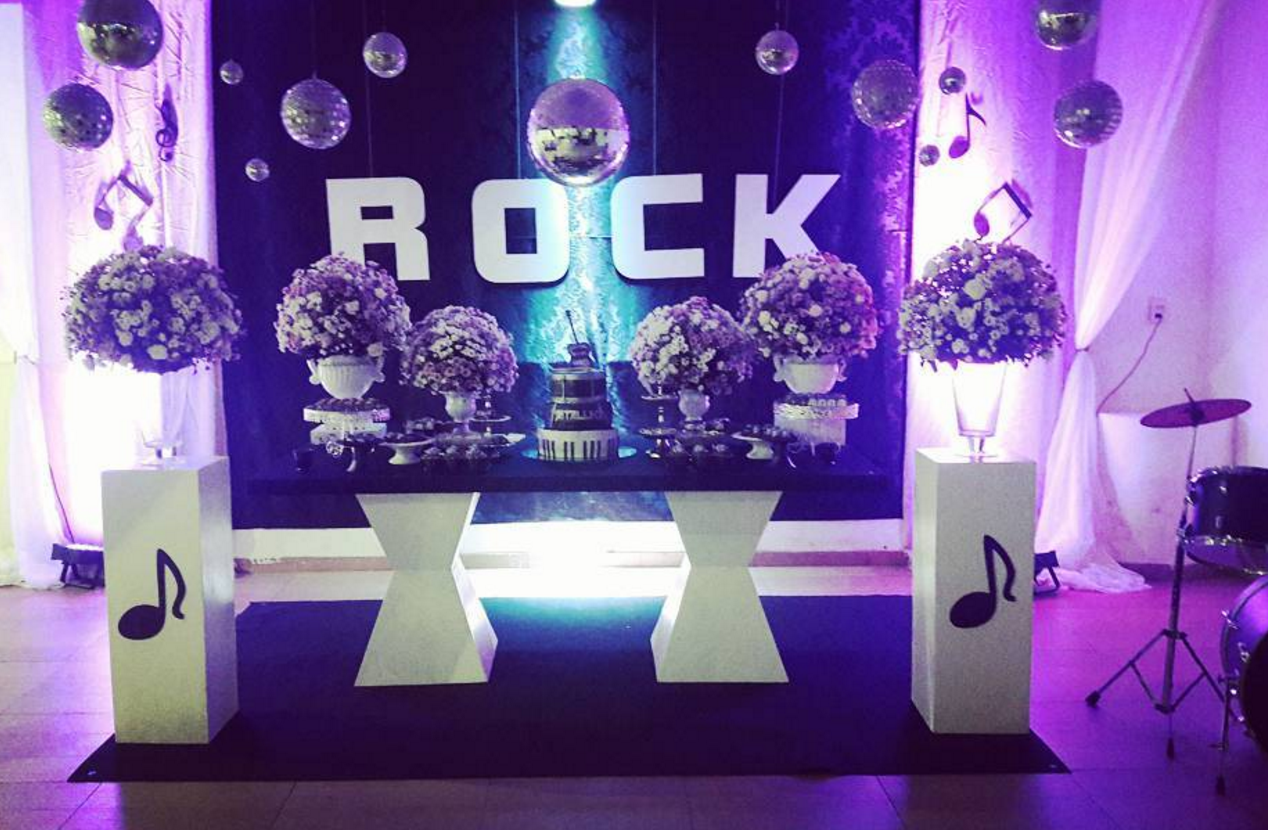 Fiesta rock star de 15 años