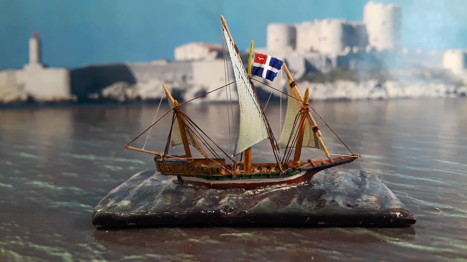 A Miniatures Hobby Room Davco 18 Gun French Saint Malo Corsair a-miniatures-hobby-room-davco-18-gun-french-saint-malo-corsair