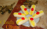 images of Chum Chum Recipe / Cham Cham Recipe / Bengali Chum Chum Recipe