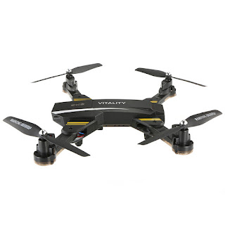 Review TKKJ TK116W Drone Foldable Kamera Mampuni
