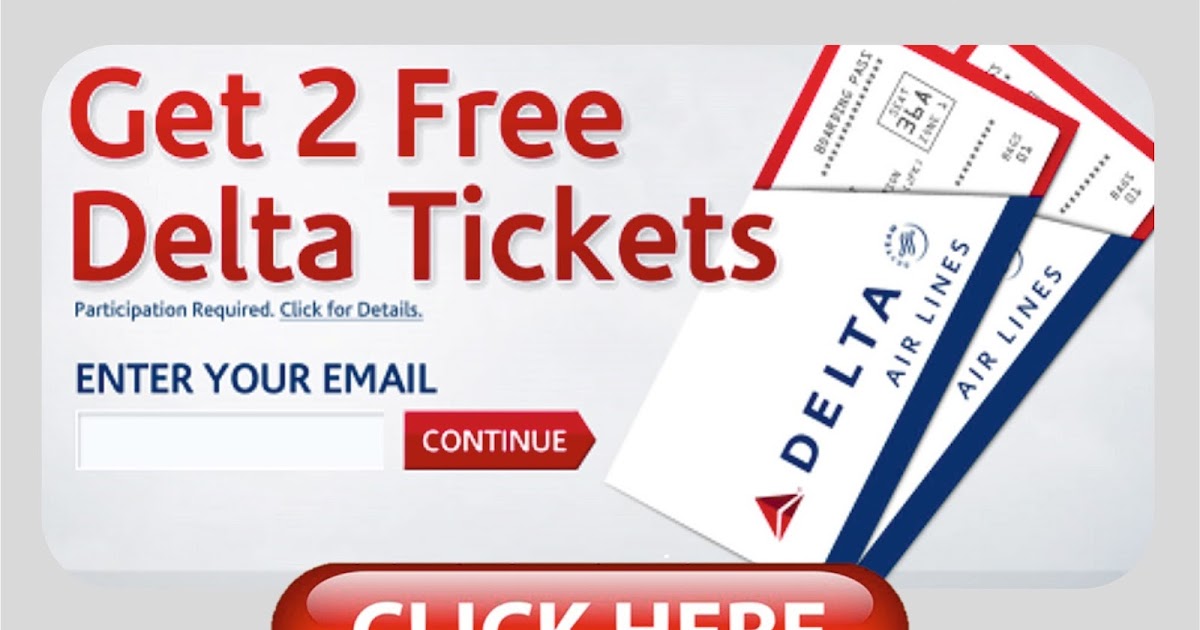 Get Two Delta Airline Tickets! Fresh Rewards