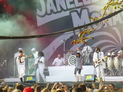 Janelle Monae festival Rock en Seine 2014
