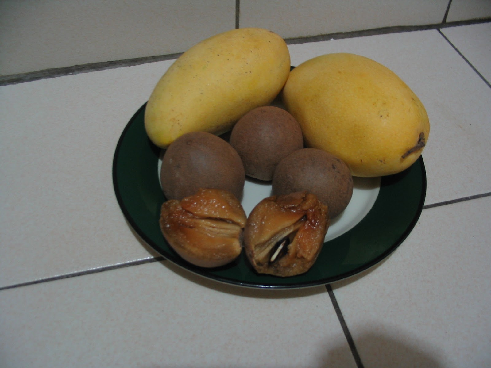 Food Diary Lychee, Chico, Papaya, Mangoes in the Philippines