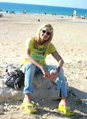 Na praia de Cesareia