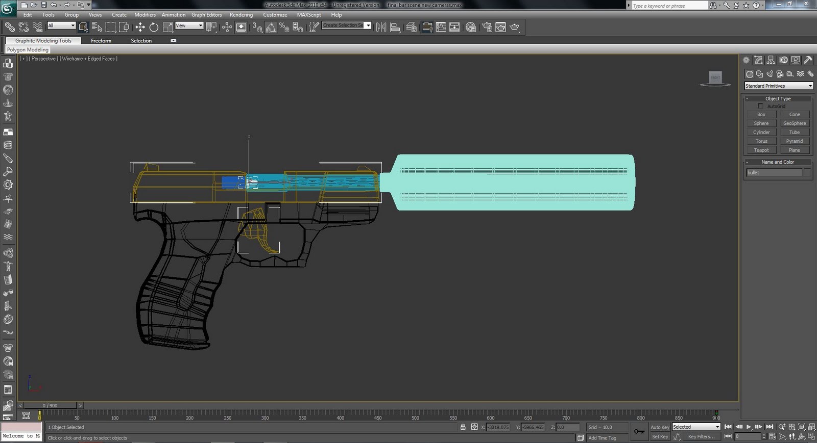 3D Modelling and Animation: Animating the bar scene
