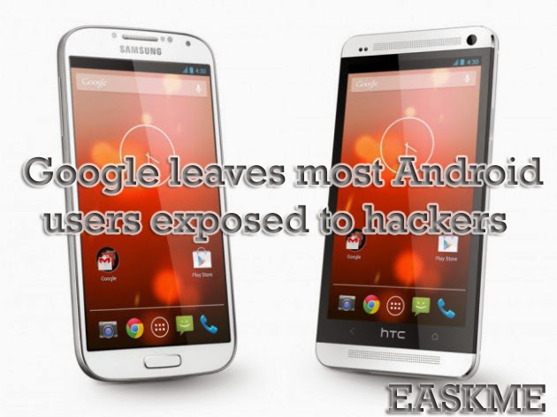 Google leaves most Android users exposed to hackers : eAskme