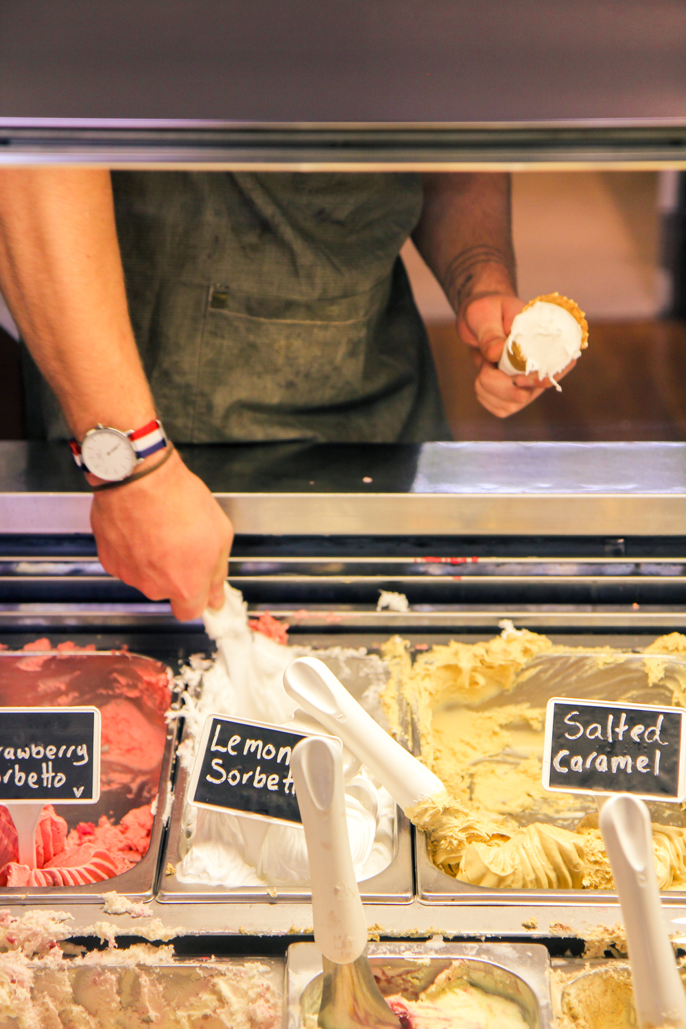 Trying Something New at Il Piccolo Gelato Finding Femme