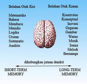 Fungsi Otak Kiri dan Otak Kanan