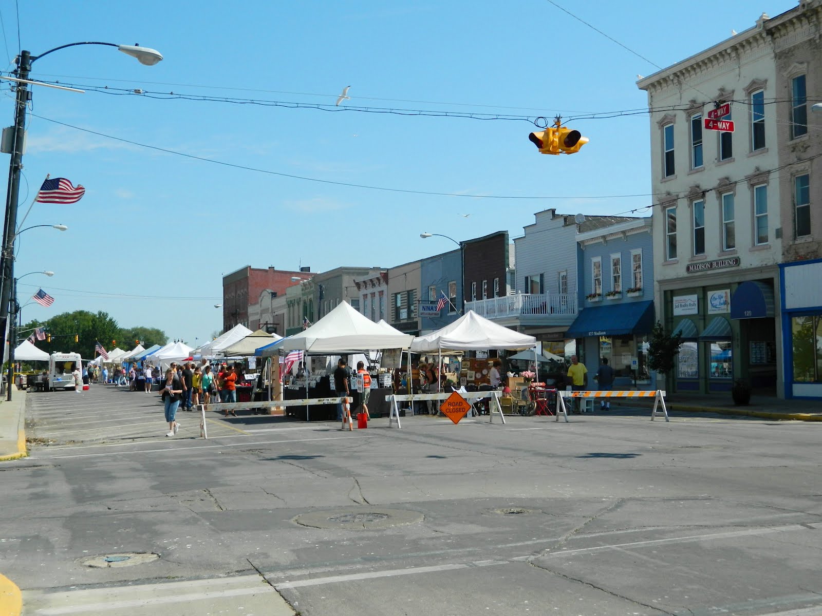 Downtown Port Clinton Arts and Crafts Festival Port Clinton, Ohio