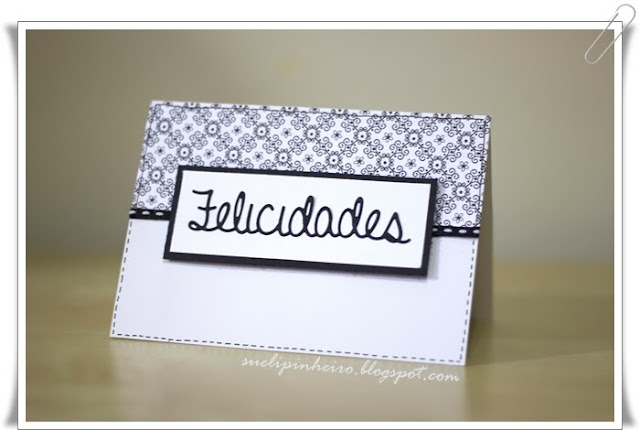 tarjeta black white con DIES