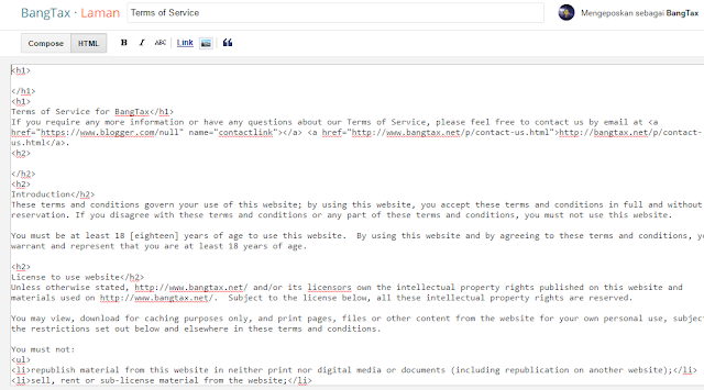 Cara Lengkap Dan Mudah Membuat Terms Of Service Blog Cara Lengkap Dan Mudah Membuat Terms Of Service Blog