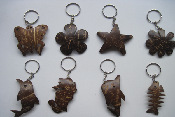 Spesial 28 Proposal Kerajinan Gantungan Kunci Dari Batok Kelapa