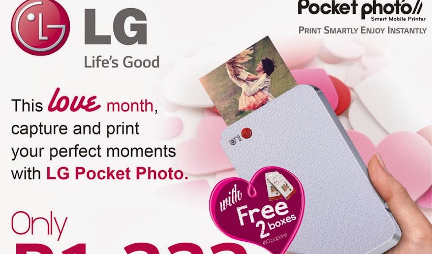 LG Popo - A picture-perfect Valentine’s treat, only P1,332/month!