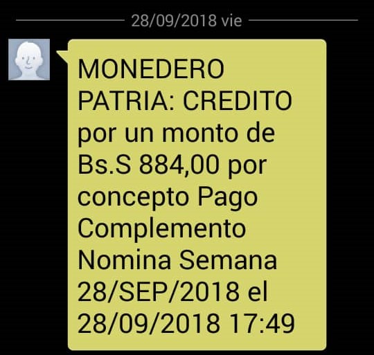 Según cronograma de pago del Complemento de la Nómina - tercera porción se depositó este viernes 28 de septiembre- Según cronograma de pago del Complemento de la Nómina - tercera porción se depositó este viernes 28 de septiembre-