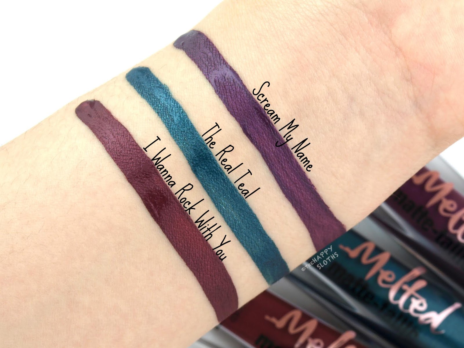 Too Faced | Melted Matte-tallic Liquified Metallic Matte Lipstick: Review and Swatches