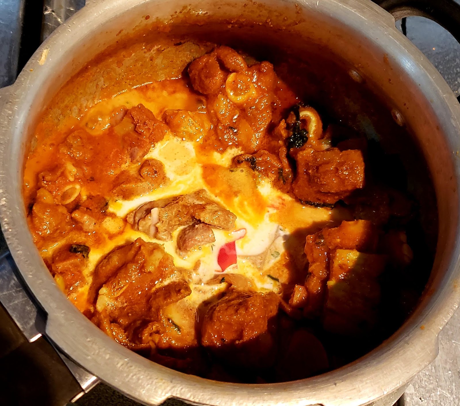 Mutton Curry Using Coconut Milk