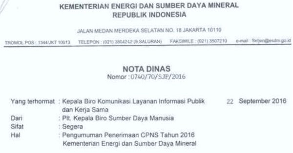 Contoh Surat Lamaran Kerja Esdm Contoh Si Contoh Surat Lamaran Kerja Esdm Contoh Si