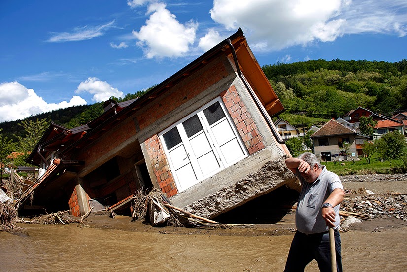 These 16 photos will disturb you... The Balkans in the grip of flood!