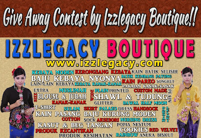 Give Away Contest by Izzlegacy Boutique!!