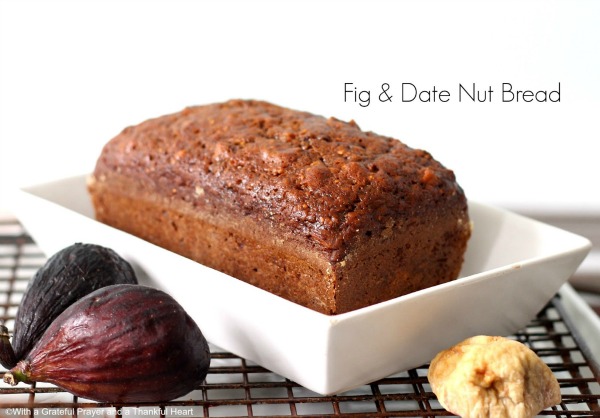 Fig & Date Nut Bread