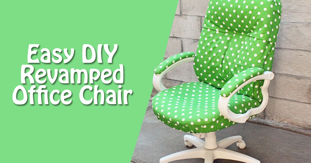 Easy DIY Revamped Office Chair