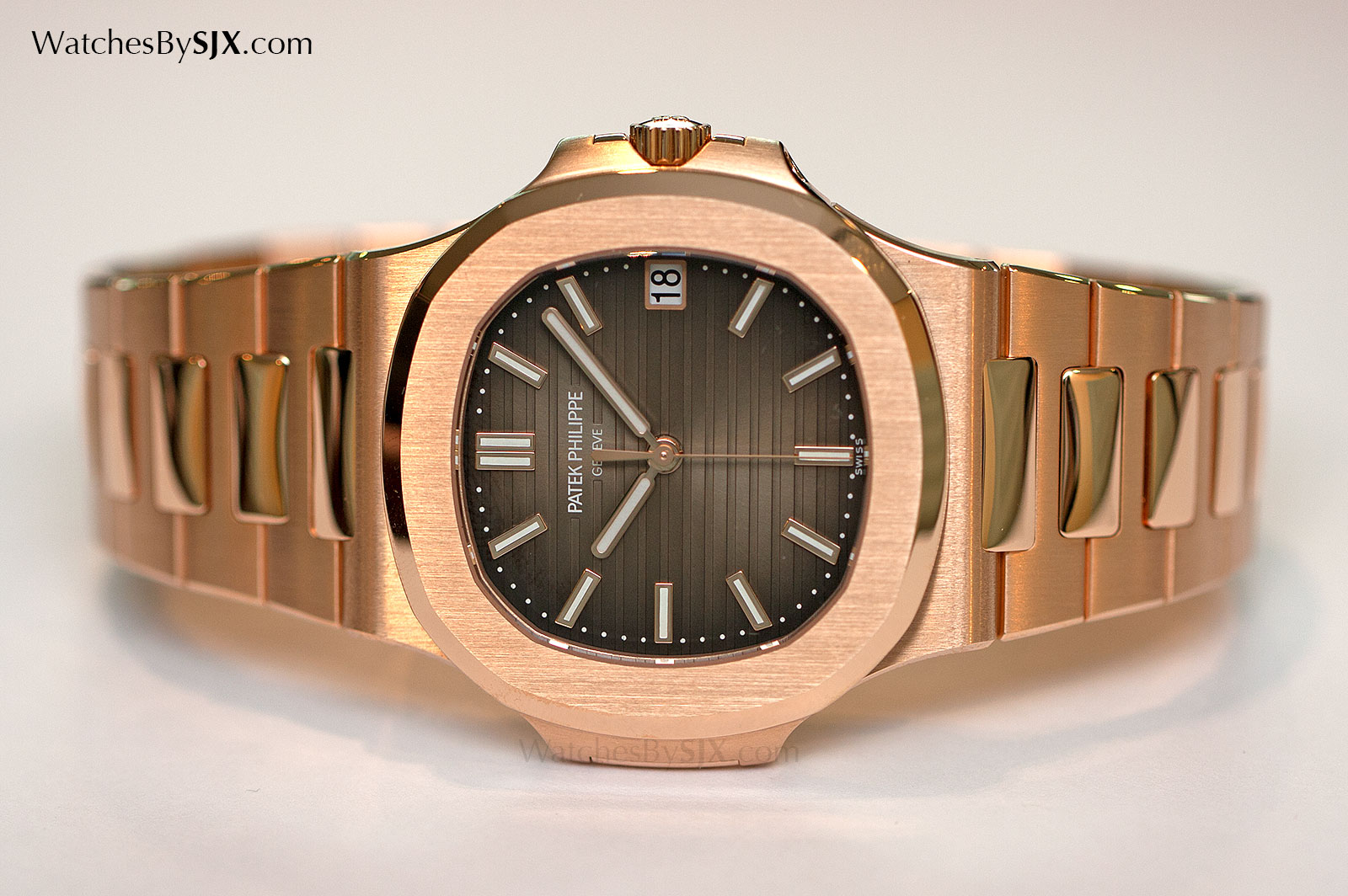 At Baselworld Patek Philippe unveiled the Nautilus Ref. 5711/1R, the ...