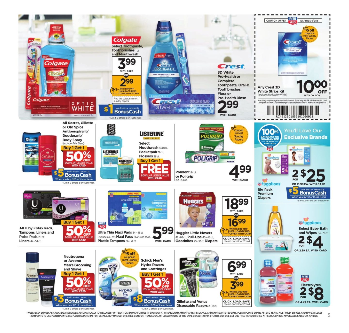 rite aid weekly ad june 3 9 2018 grocery weekly ads riteaid sale flyer
