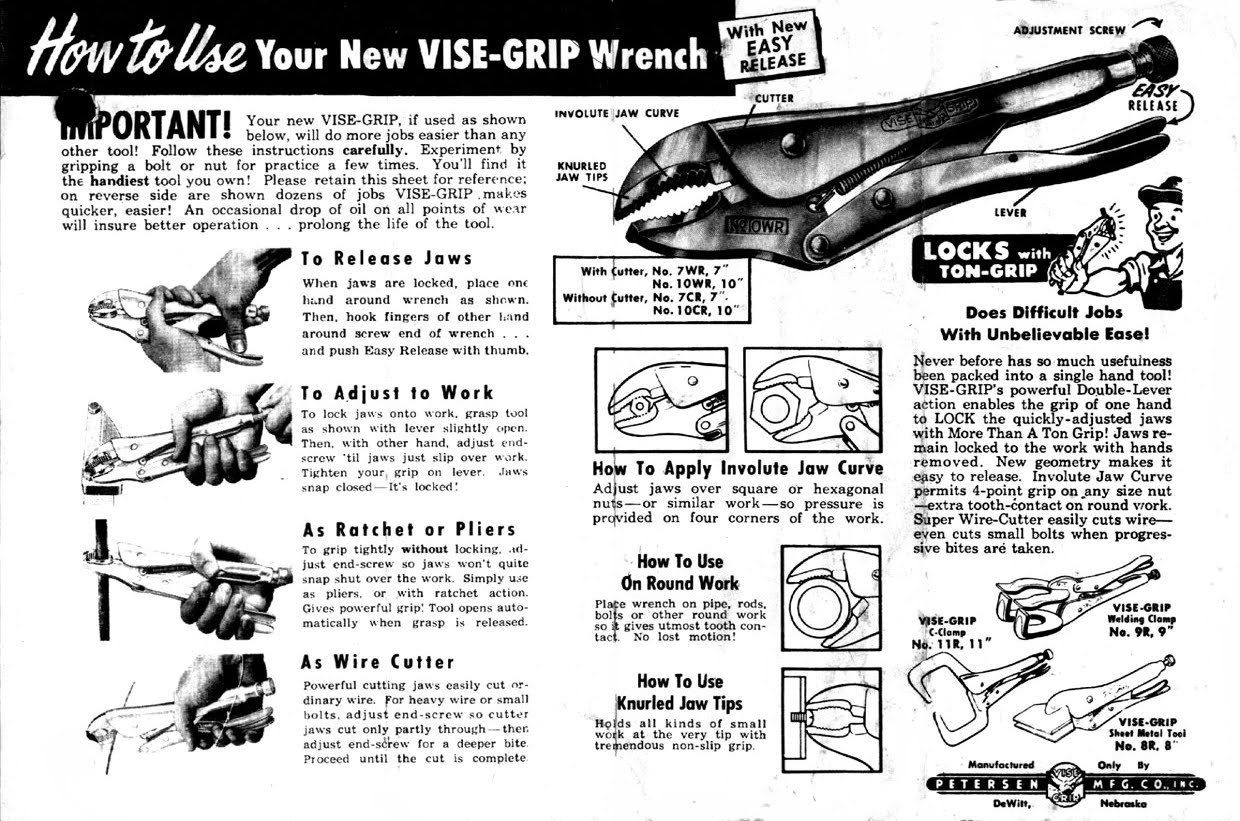 Progress is fine, but it's gone on for too long. Vise Grips versus