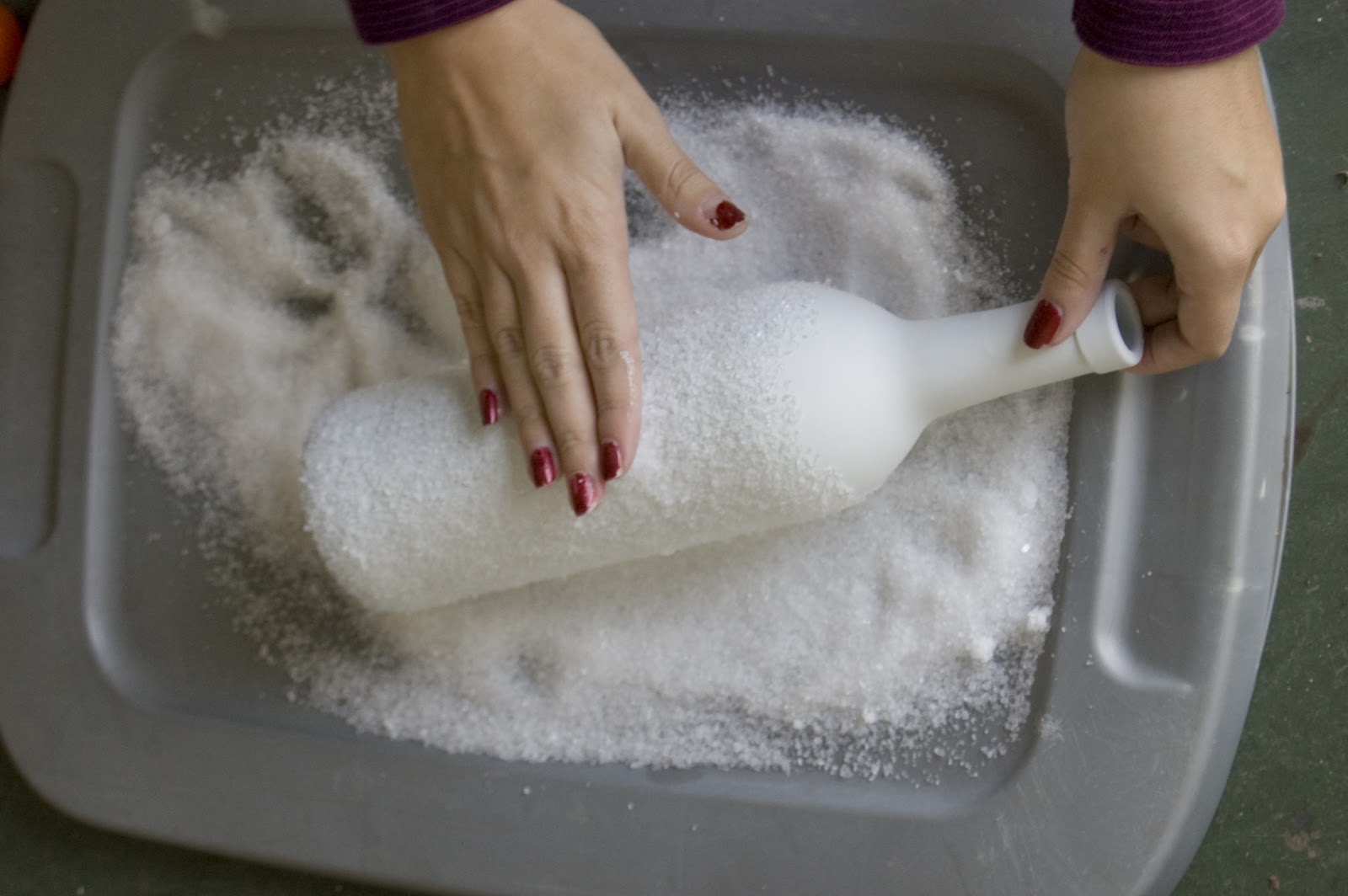 My CRay of Life Bottle Spray Painting