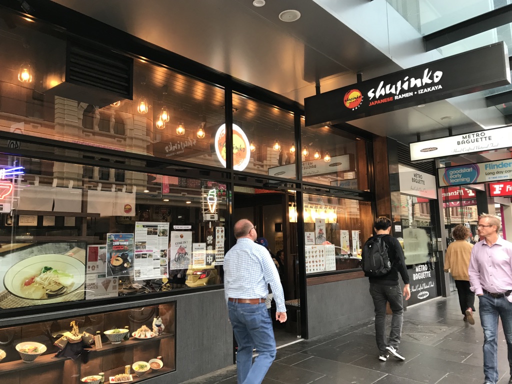 Shujinko Flinders Street