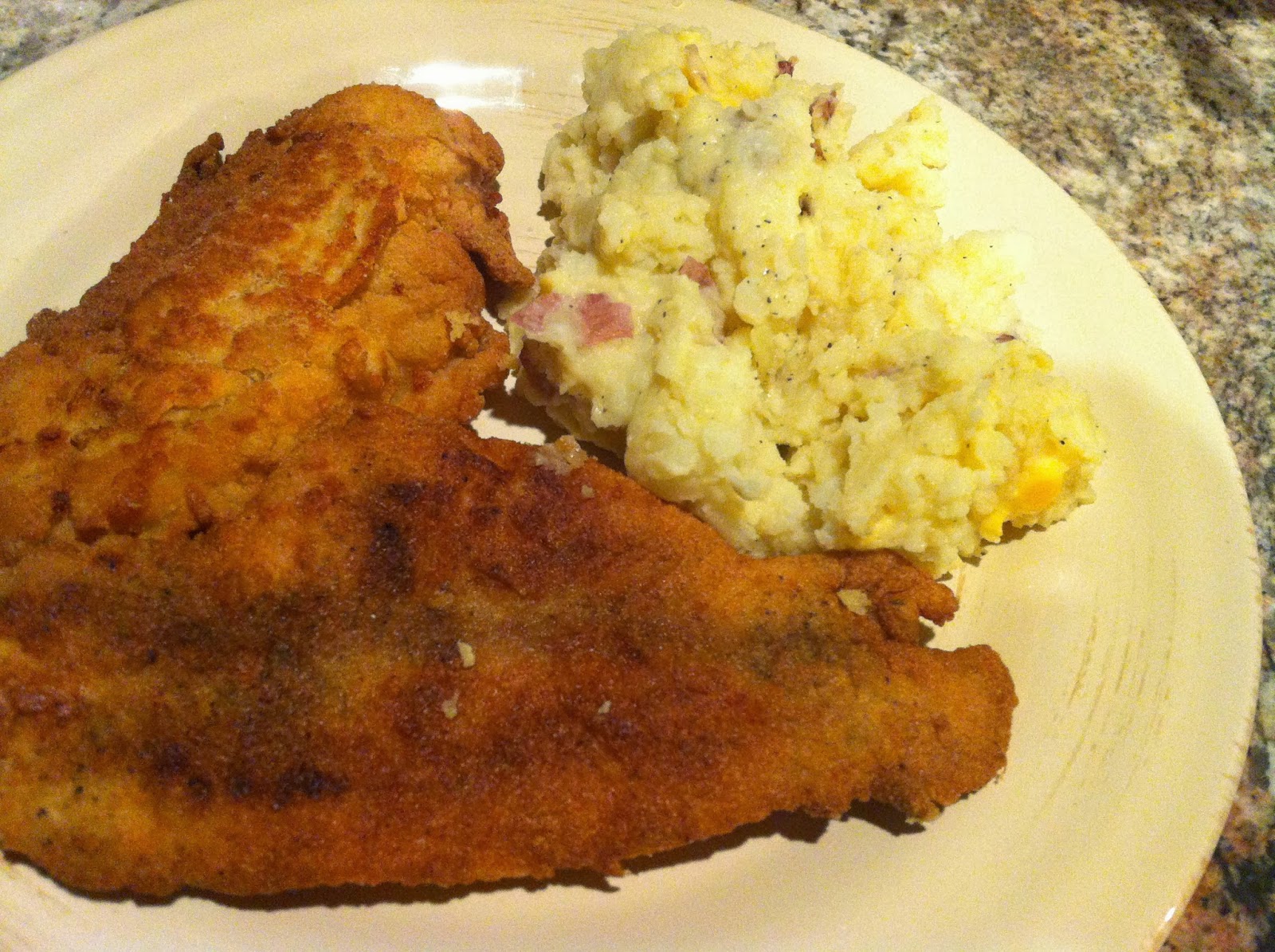My Crafty World Catfish Fillets with Homemade Tartar Sauce & Mashed