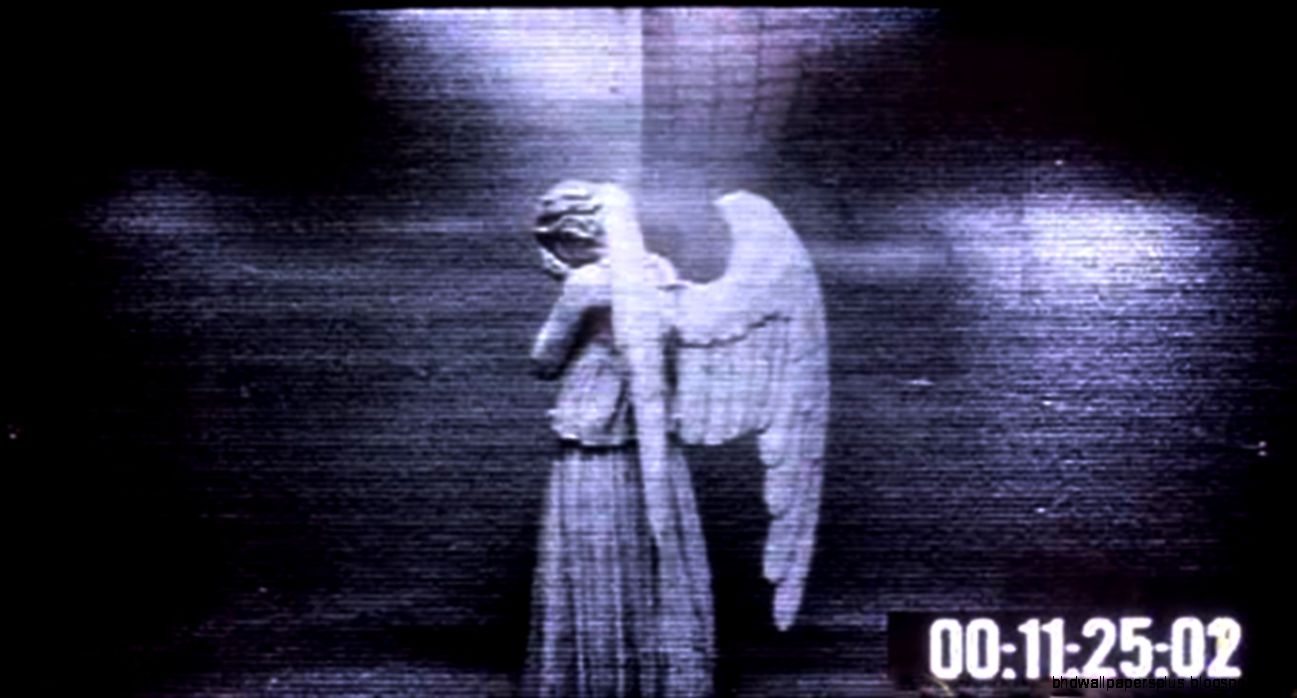 Prank   Weeping Angel Desktop Wallpaper