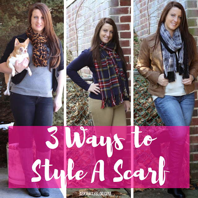 3 Ways to Style A Scarf