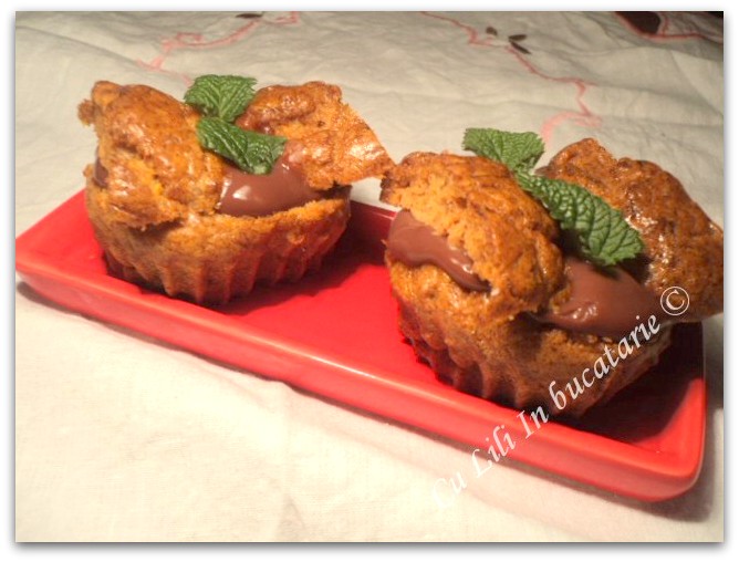 Muffins cu morcov  (Morcoveata) 