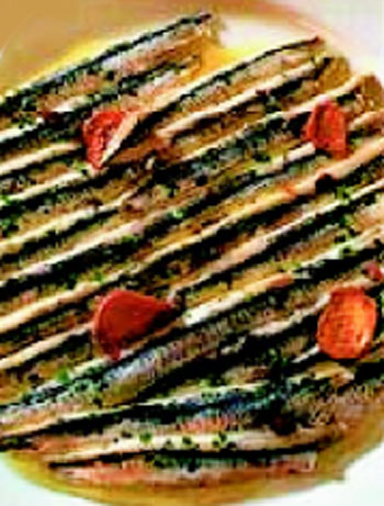 Anchoveta al vinagre