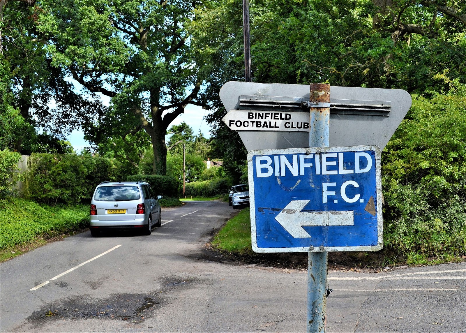 Hopping Around Hampshire Binfield v Horndean
