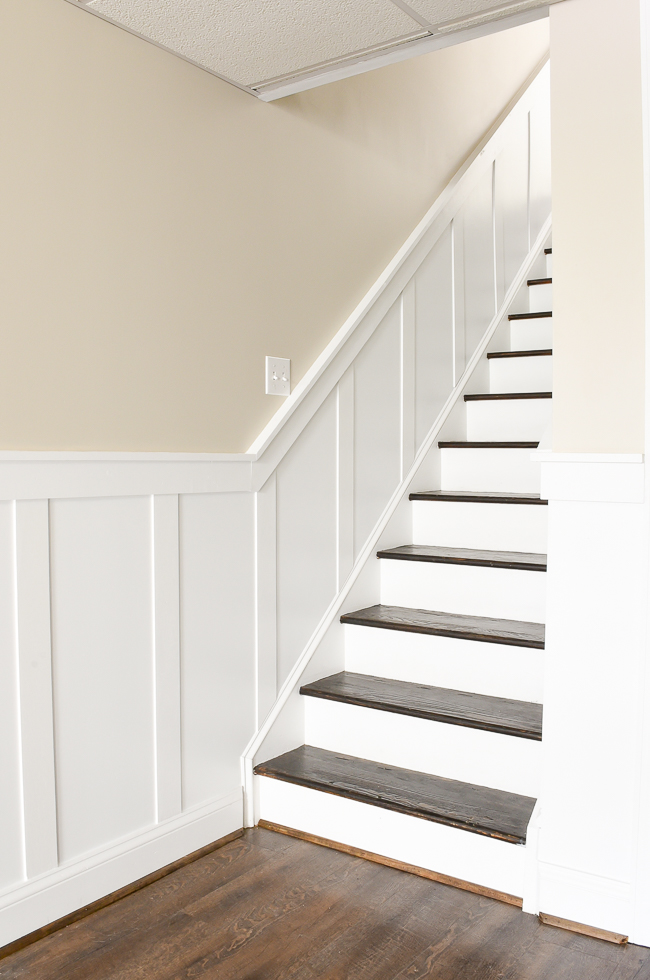 Do It Yourself Beautiful Staircase Board And Batten Little