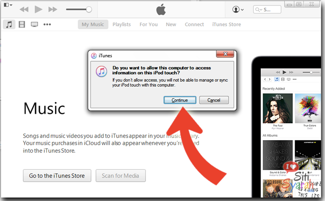 iPhone tidak tersambung ke iTunes
