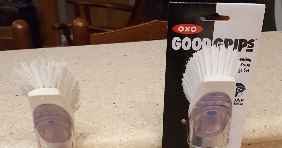 OXO Good Grips Kitchen Dish Brush, Black