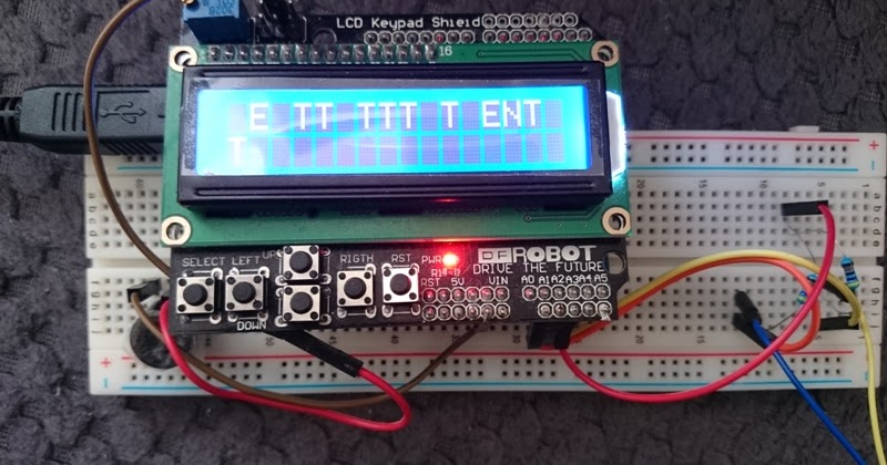 Learn on the fly : Simple iambic keyer with capacitive touch Key and ...