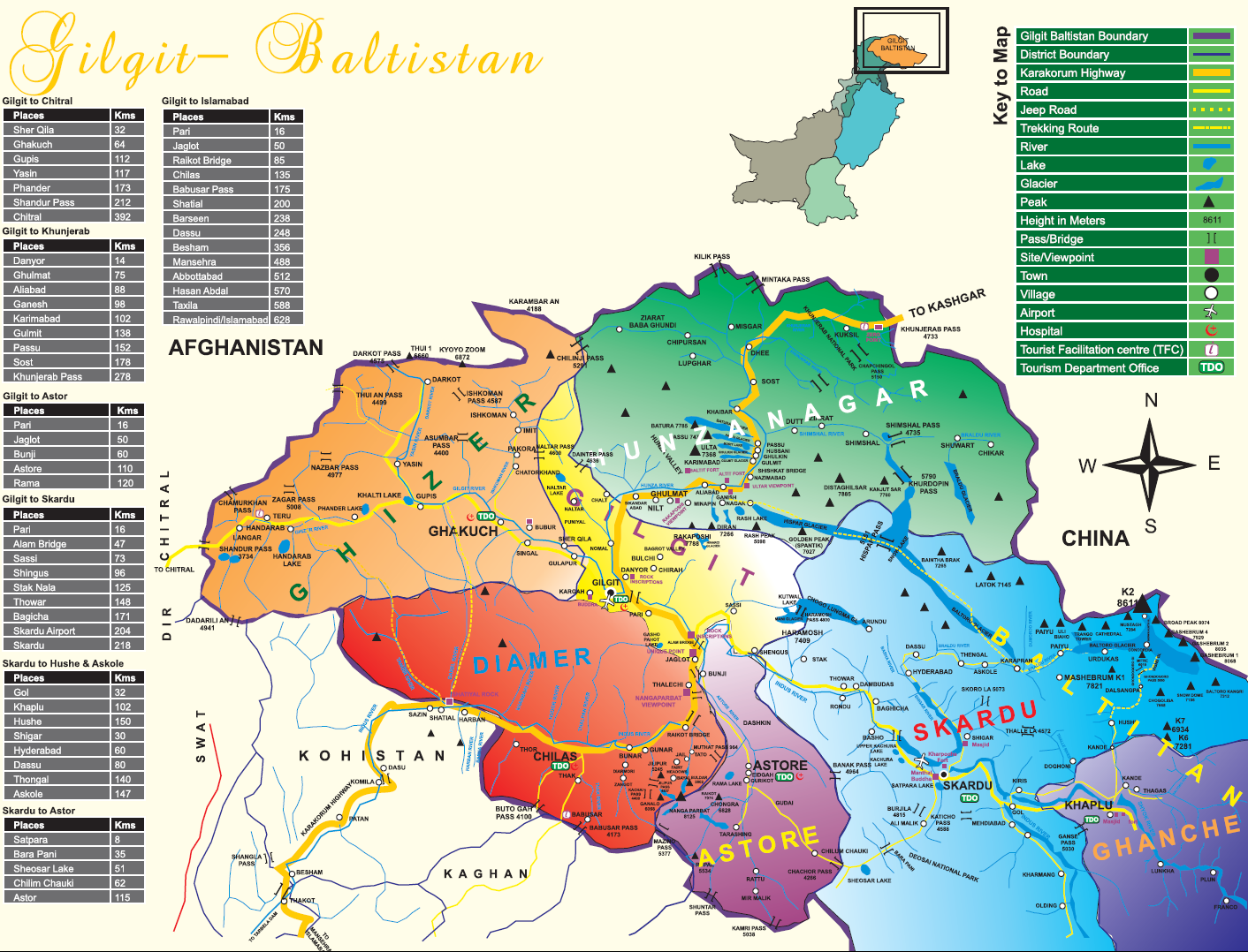 Hunza Adventure Tours® About Gilgit Baltistan