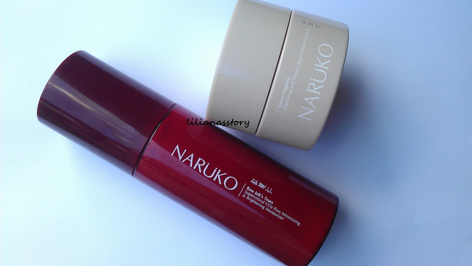 naruko raw job's tears moisturizer