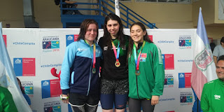 La nadadora Lautarina Evaluna Klenner se encuentra participando en los Juegos Binacionales de la Araucanía, en su versión XXVIII que se desarrollan por este año en la ciudad de Punta Arenas.