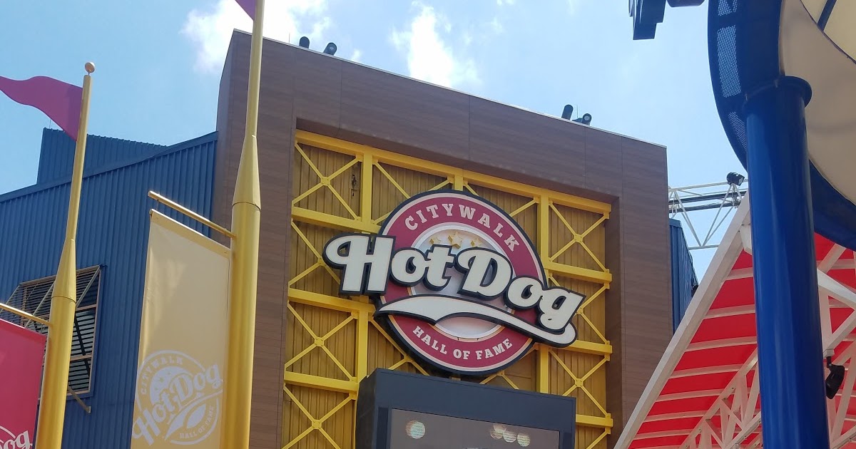 The Retro Dad Hot Dog Hall of Fame Universal City Walk Orlando