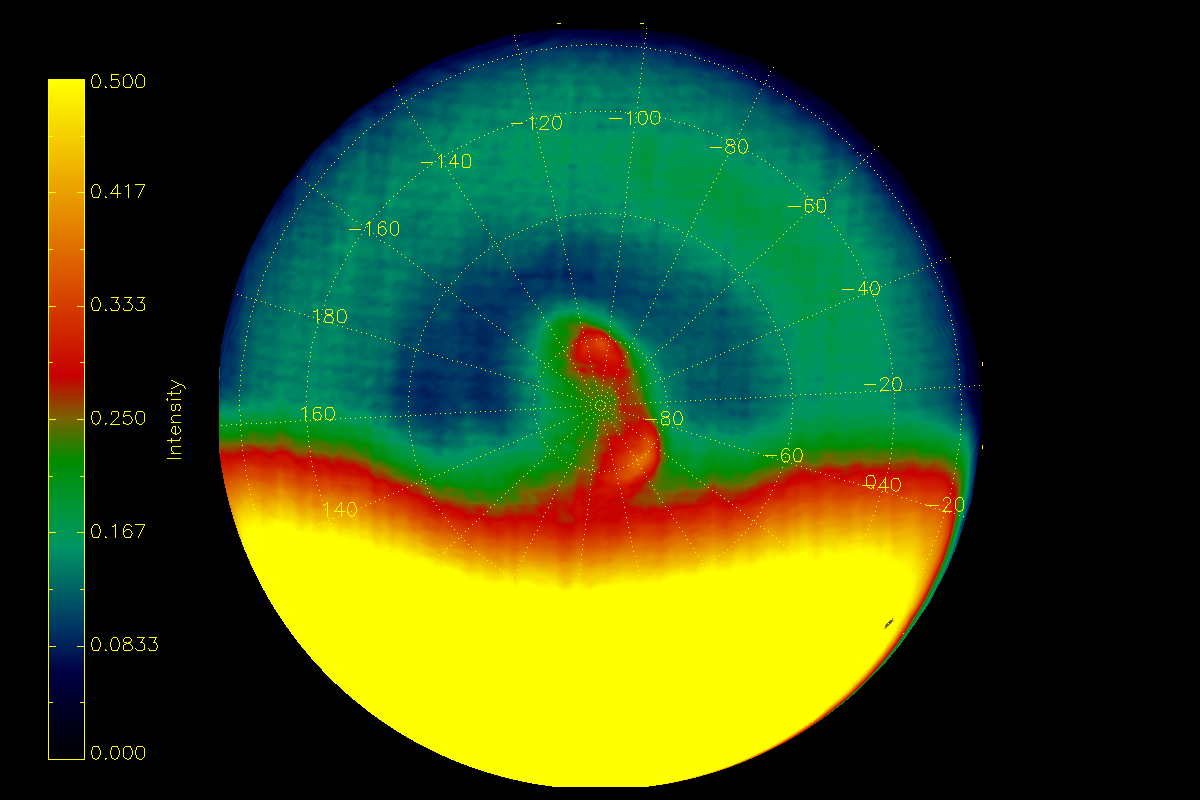 Южная аномалия. Снимки Венеры в инфракрасном. Тепловая карта Венеры. Температурное поле земли.