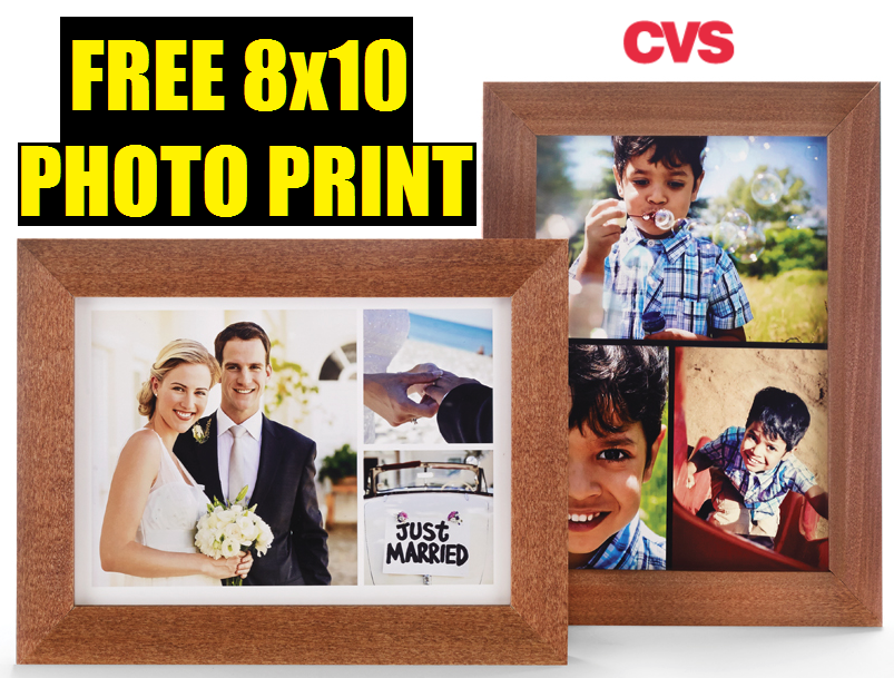 Free 8"x10" Collage Photo Print + Free Store Pickup at CVS HEAVENLY