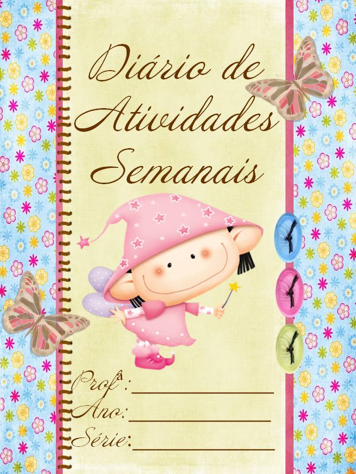 capas para pastas ou fichário ~ Atividade para imprimir