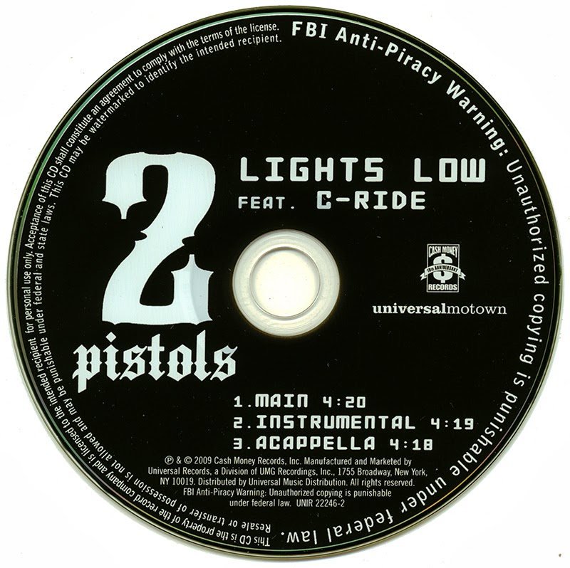 Promo, Import, Retail CD Singles & Albums 2 Pistols Lights Low