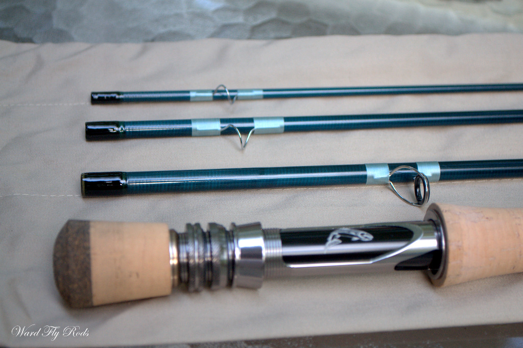 Ward Fly Rods Build 2 IM8 6wt Fly Rod Wraps Complete